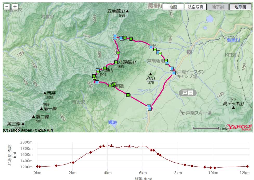 1906 30 ２０１９夏の計画案 戸隠山もしくは乗鞍岳 そして白駒池 いずれも日帰りコース